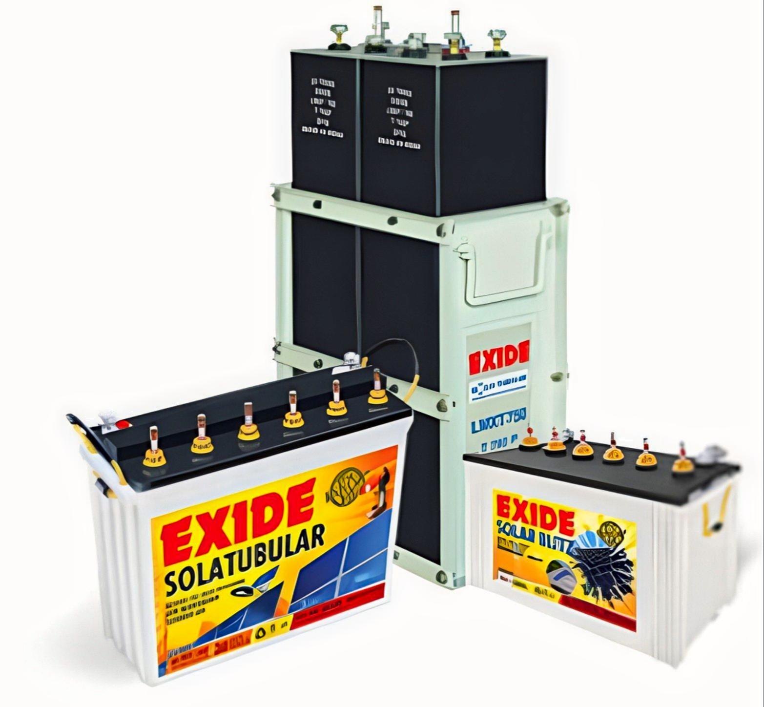 Exide Tubular Flooded Solar Batteries Series